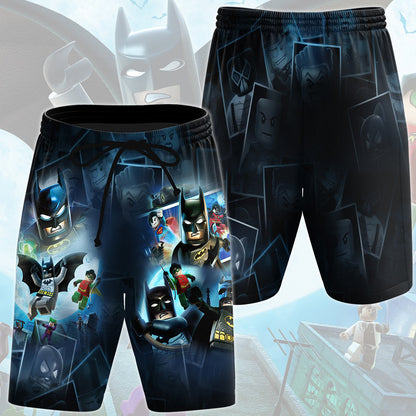 LEGO Batman: The Videogame Video Game All Over Printed T-shirt Tank Top Zip Hoodie Pullover Hoodie Hawaiian Shirt Beach Shorts Joggers Beach Shorts