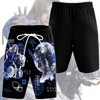 Pragmata Video Game All Over Printed T-shirt Tank Top Zip Hoodie Pullover Hoodie Hawaiian Shirt Beach Shorts Joggers Beach Shorts