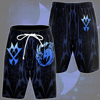 Kingdom Hearts Symbols The Unversed Emblem Video Game All Over Printed T-shirt Tank Top Zip Hoodie Pullover Hoodie Hawaiian Shirt Beach Shorts Joggers Beach Shorts