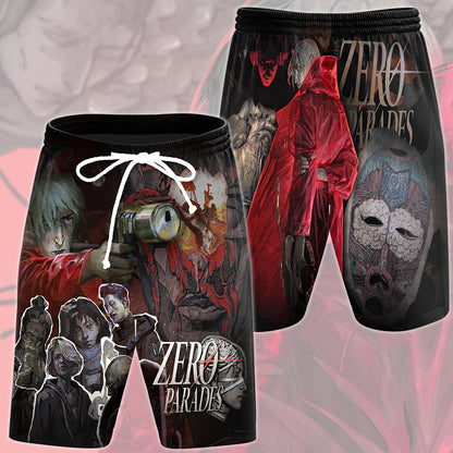 Zero Parades: For Dead Spies Video Game All Over Printed T-shirt Tank Top Zip Hoodie Pullover Hoodie Hawaiian Shirt Beach Shorts Joggers