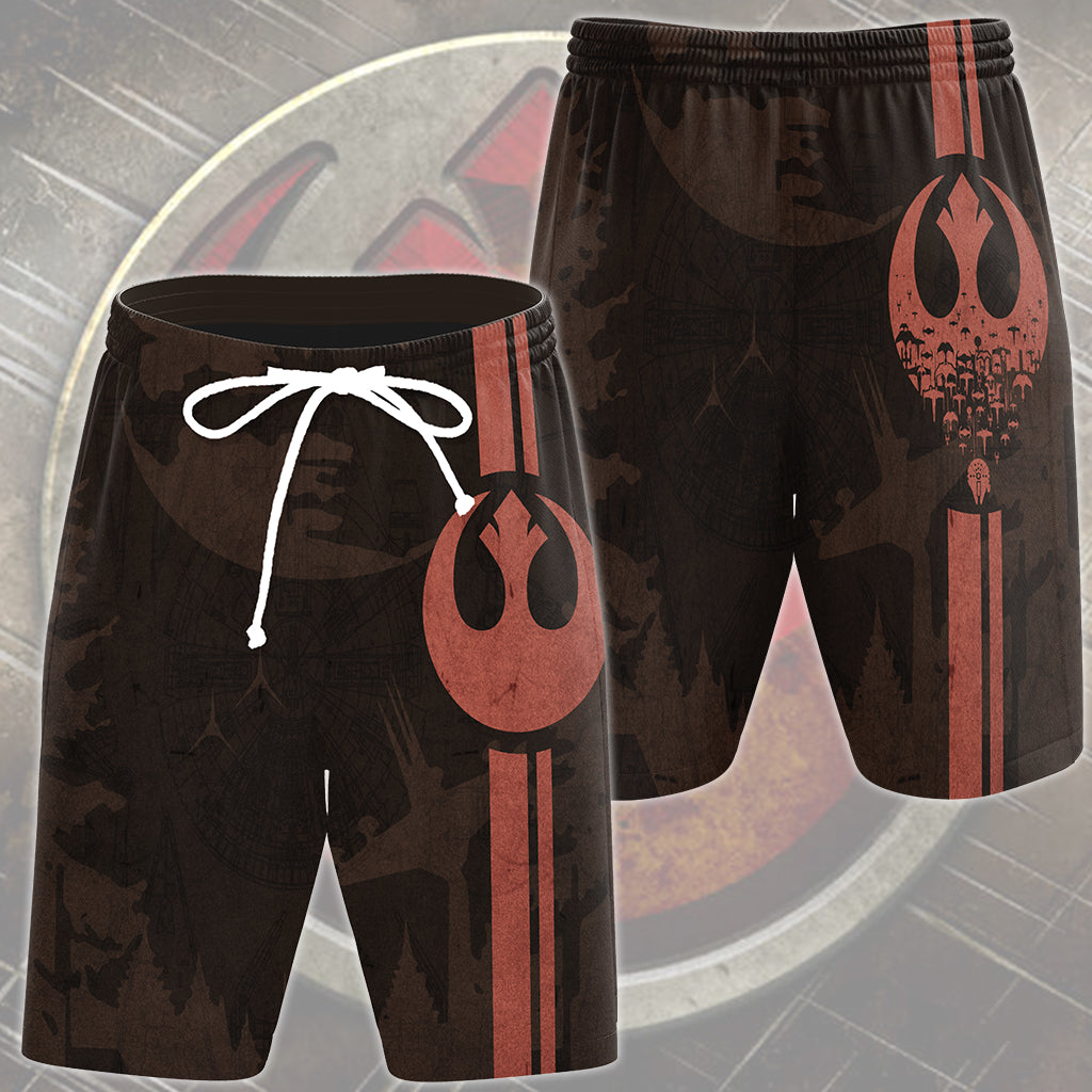 Star Wars Rebel Alliance Video Game All Over Printed T-shirt Tank Top Zip Hoodie Pullover Hoodie Hawaiian Shirt Beach Shorts Joggers