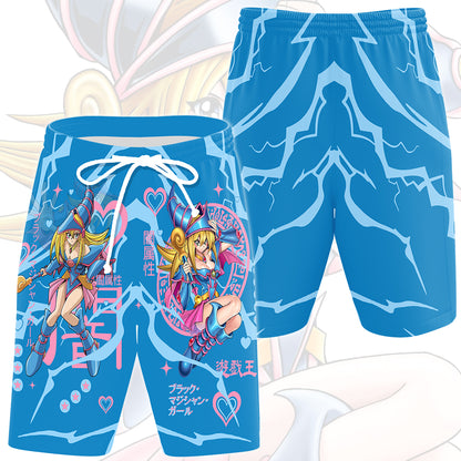 Yu-gi-oh! Dark Magician Girl Video Game All Over Printed T-shirt Tank Top Zip Hoodie Pullover Hoodie Hawaiian Shirt Beach Shorts Joggers Beach Shorts