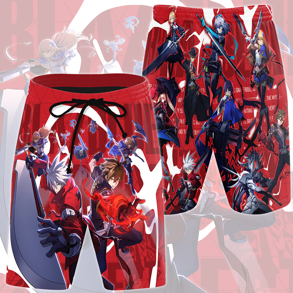BlazBlue Entropy Effect Video Game All Over Printed T-shirt Tank Top Zip Hoodie Pullover Hoodie Hawaiian Shirt Beach Shorts Joggers