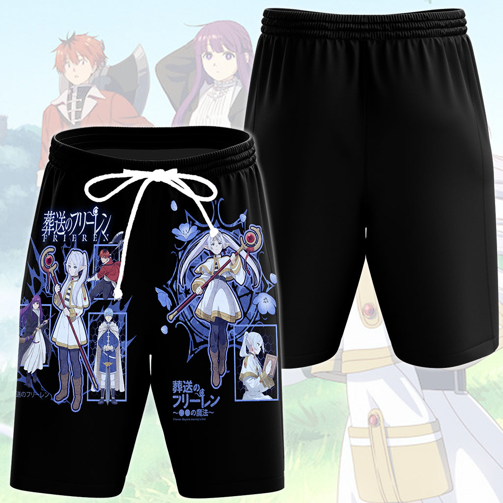 Frieren Anime Manga All Over Printed T-shirt Tank Top Zip Hoodie Pullover Hoodie Hawaiian Shirt Beach Shorts Joggers
