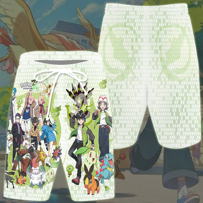 Pokemon Legends Z-A Video Game All Over Printed T-shirt Tank Top Zip Hoodie Pullover Hoodie Hawaiian Shirt Beach Shorts Joggers Beach Shorts