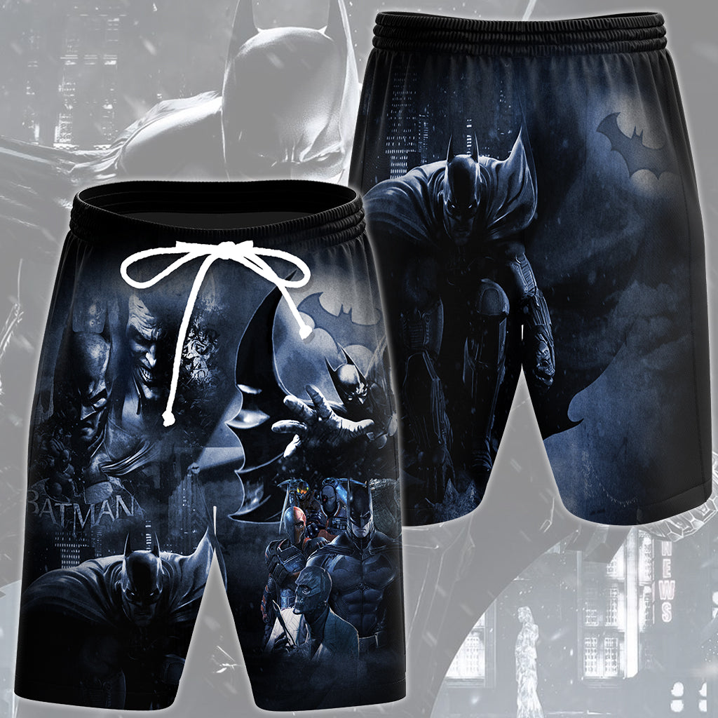Batman: Arkham Origins Video Game All Over Printed T-shirt Tank Top Zip Hoodie Pullover Hoodie Hawaiian Shirt Beach Shorts Joggers
