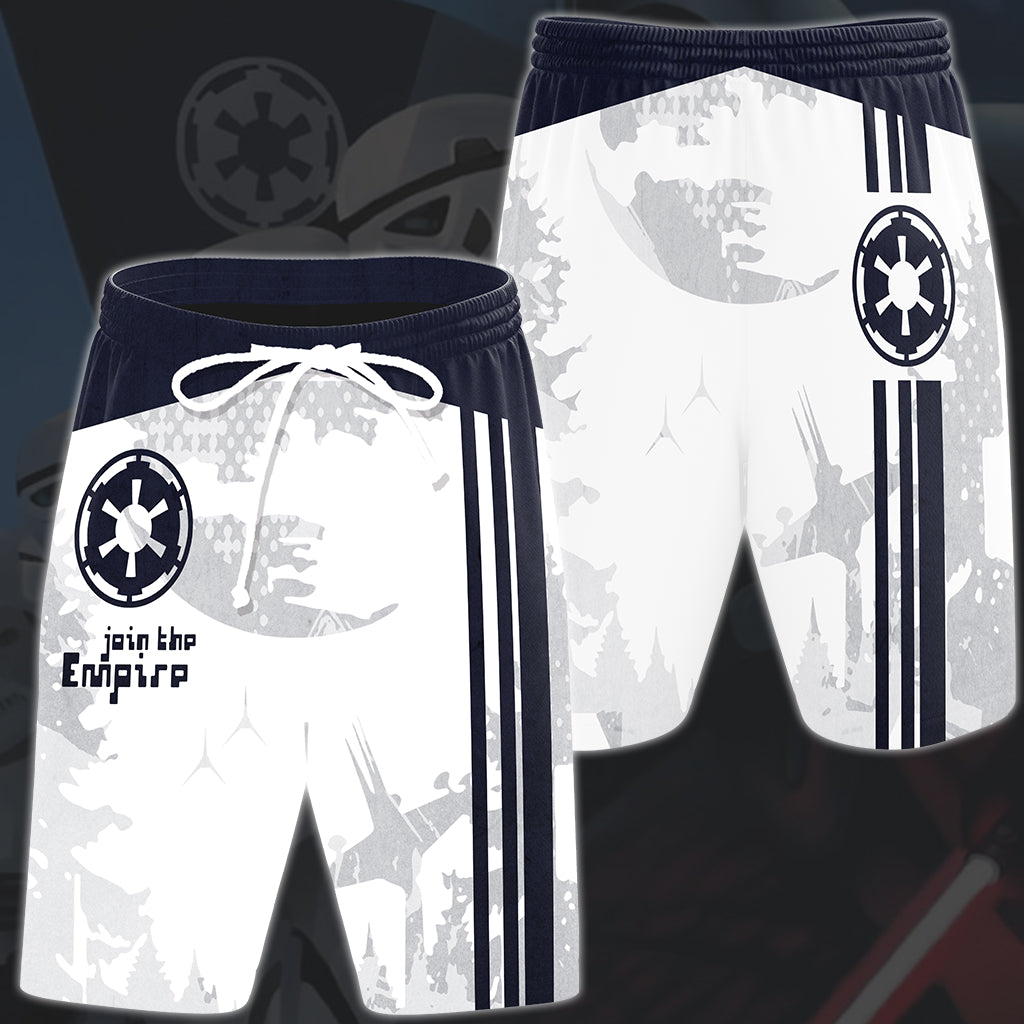 Star Wars Galactic Empire 'Join The Empire' Video Game All Over Printed T-shirt Tank Top Zip Hoodie Pullover Hoodie Hawaiian Shirt Beach Shorts Joggers