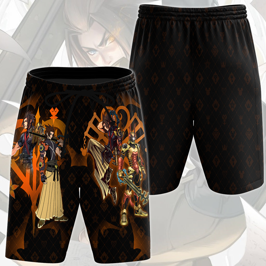 Kingdom Hearts Terra Video Game All Over Printed T-shirt Tank Top Zip Hoodie Pullover Hoodie Hawaiian Shirt Beach Shorts Joggers Beach Shorts