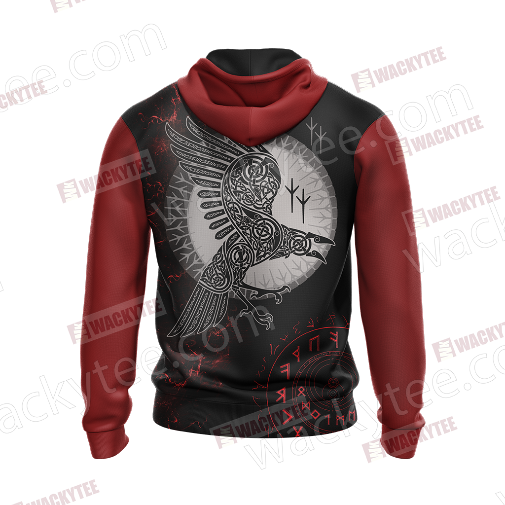 Norse Raven Unisex 3D T-shirt