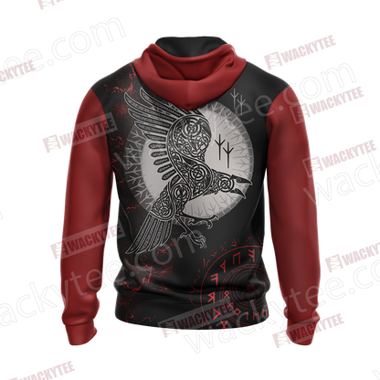 Norse Raven Unisex 3D T-shirt