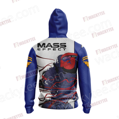 Mass Effect - Garrus Vakarian Unisex 3D T-shirt
