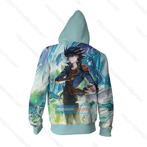 Yu-Gi-Oh! Yusei Fudo and Stardust Dragon 3D T-shirt   