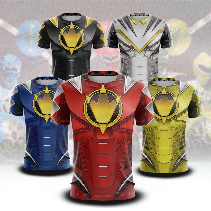 Power Rangers Dino Thunder Cosplay 3D Hoodie
