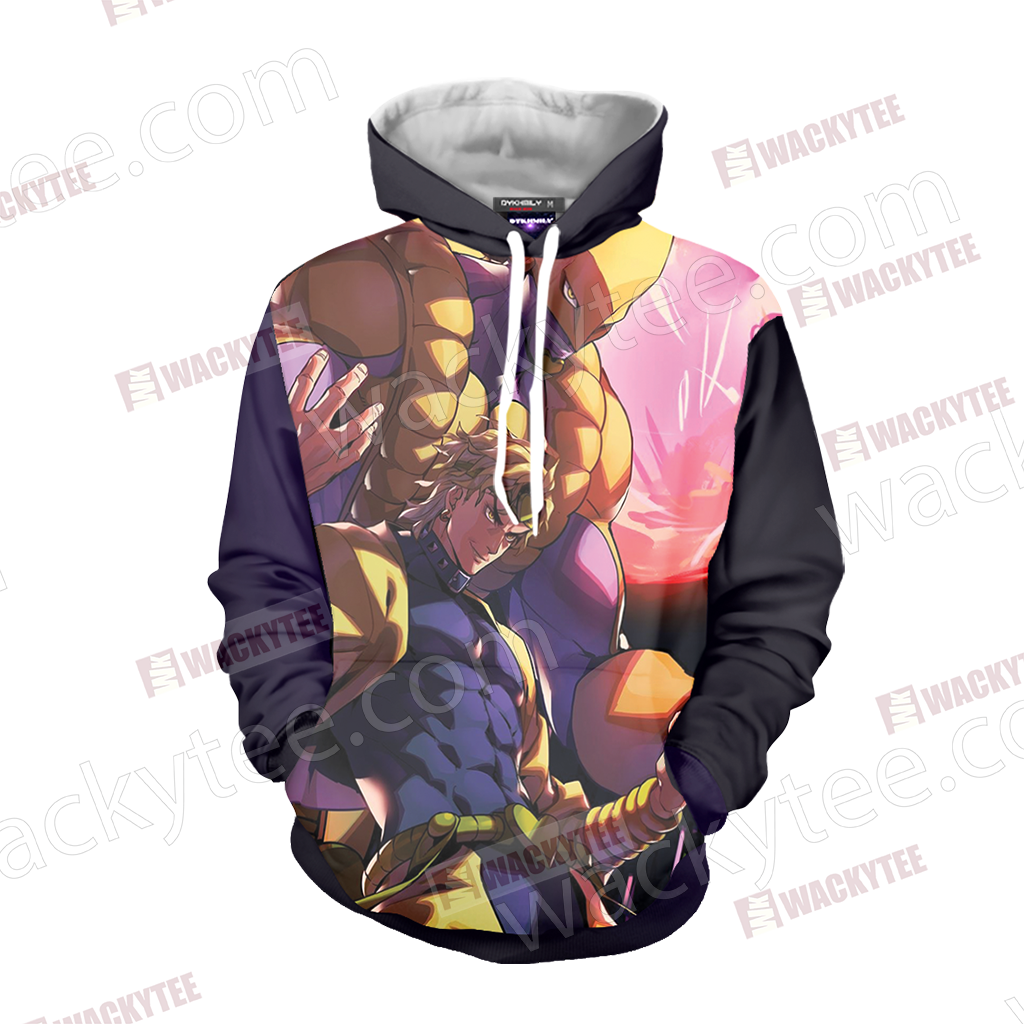 Jojo’s Bizarre Adventure Dio Brando And The World 3D T-shirt