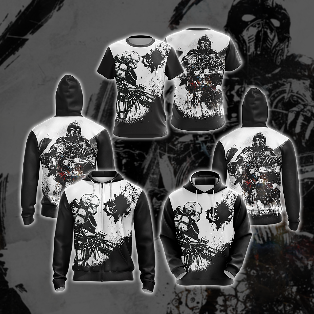 Gears Of War Game Unisex 3D T-shirt