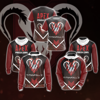 Titanfall 2 - Apex Predators Unisex 3D T-shirt