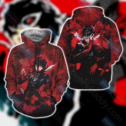 Persona 5 - Amamiya Ren Unisex 3D T-shirt Hoodie