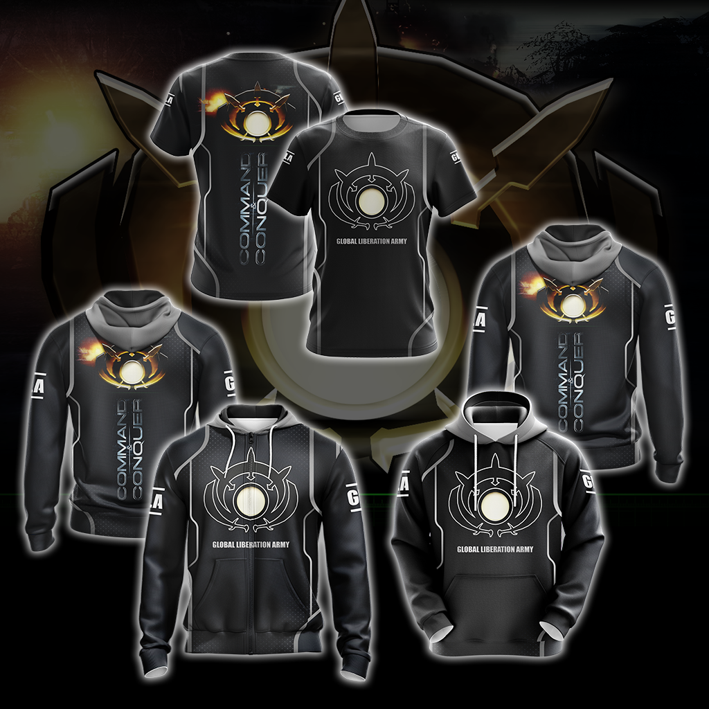 Command & Conquer - GLA (Global Liberation Army) Unisex 3D T-shirt