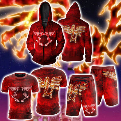 Yu-Gi-Oh! Crimson Dragon Beach Shorts