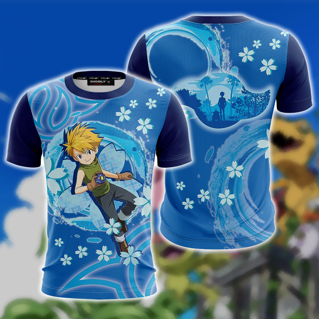 Digimon Ishida Yamato Unisex 3D T-shirt