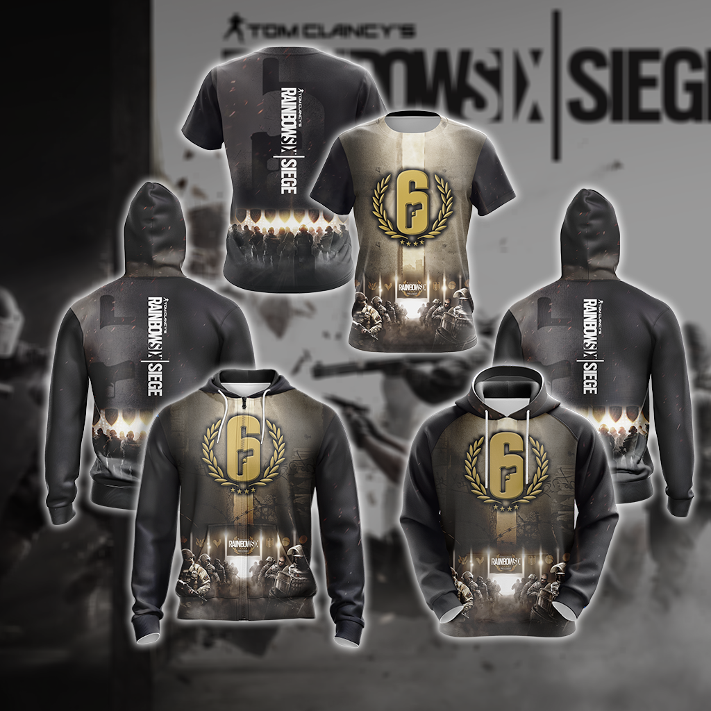 Tom Clancy's Rainbow Six Siege Unisex 3D T-shirt
