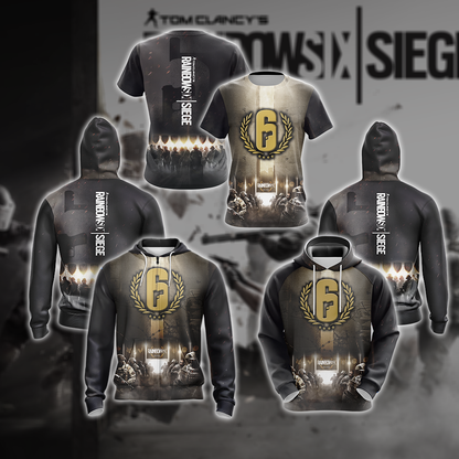 Tom Clancy's Rainbow Six Siege Unisex 3D T-shirt