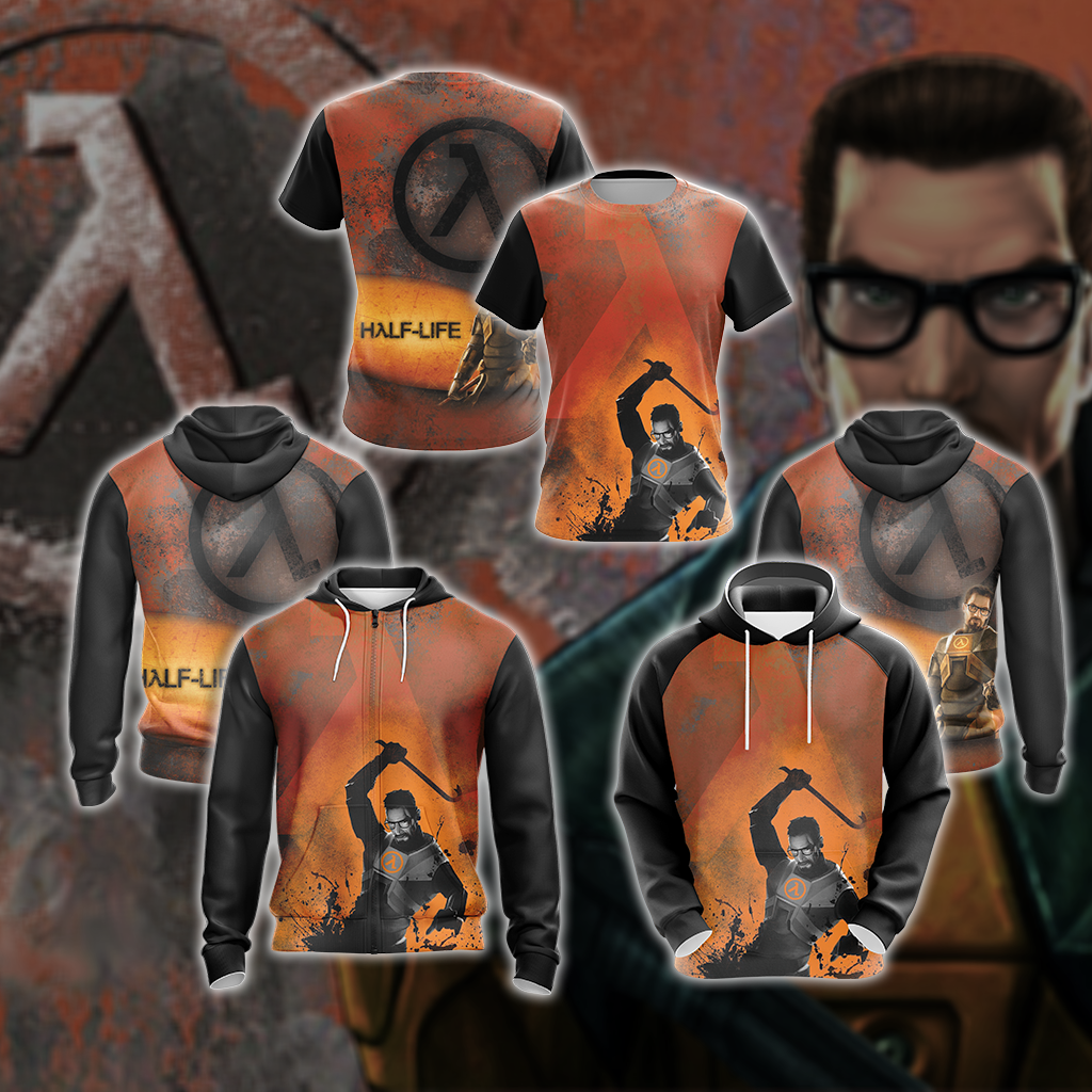 Half-Life New Look Unisex 3D T-shirt