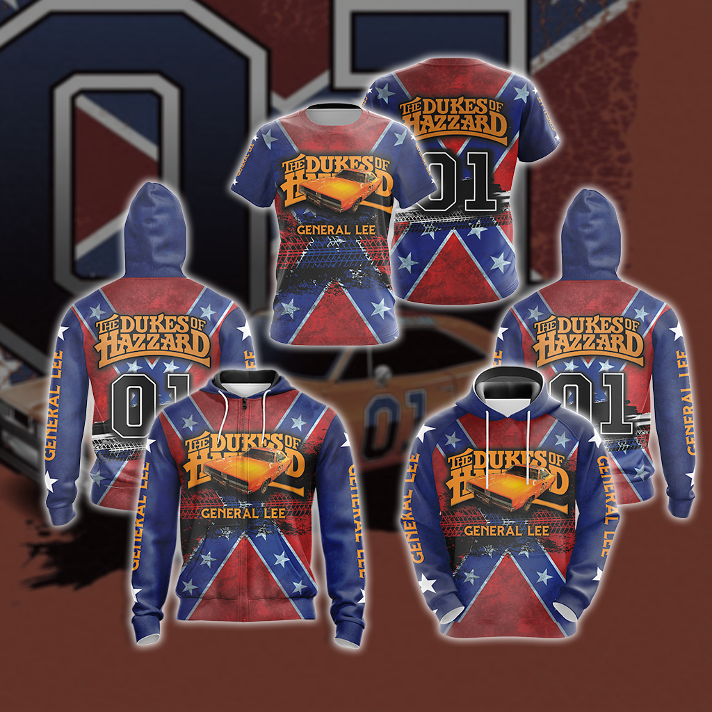 The Dukes Of Hazzard General Lee Unisex 3D T-shirt