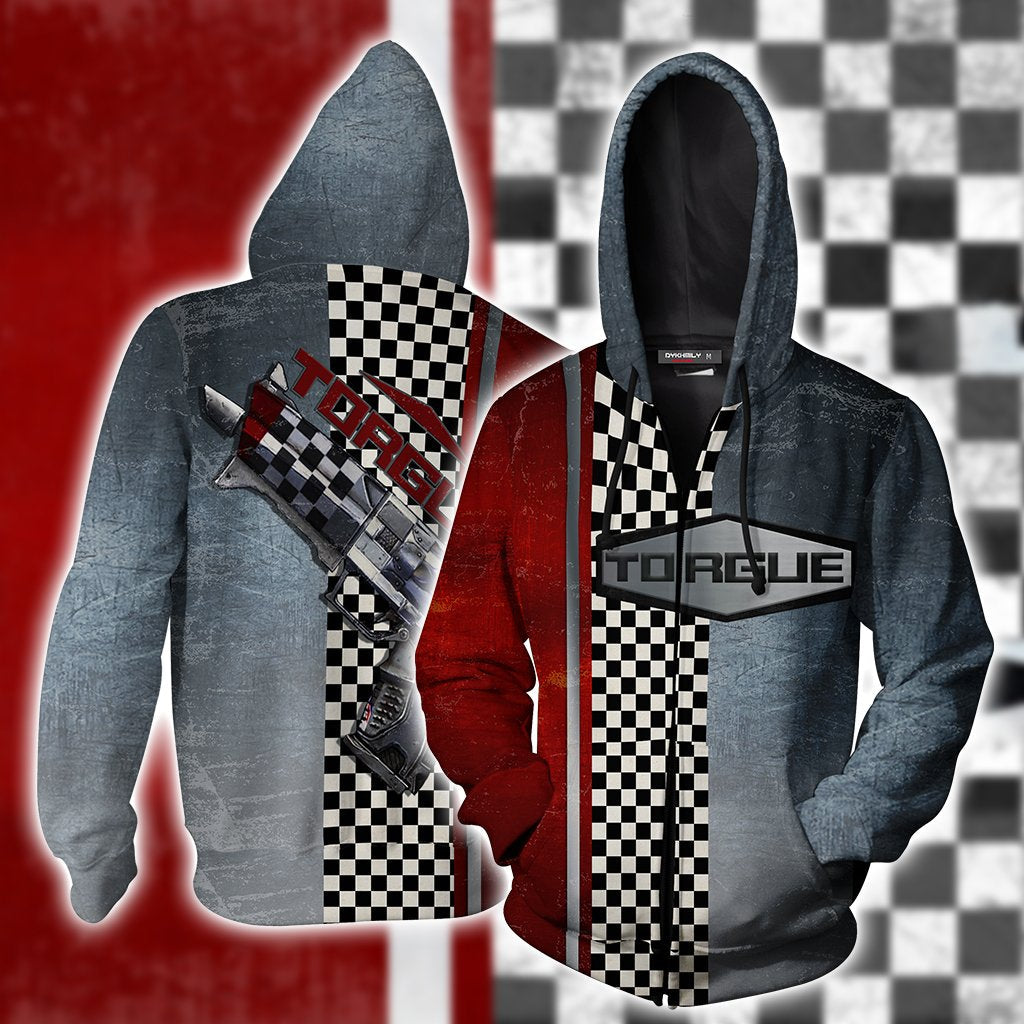 Borderlands Torgue 3D Hoodie Zip Hoodie
