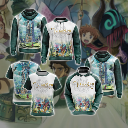 Ni no Kuni Unisex 3D T-shirt