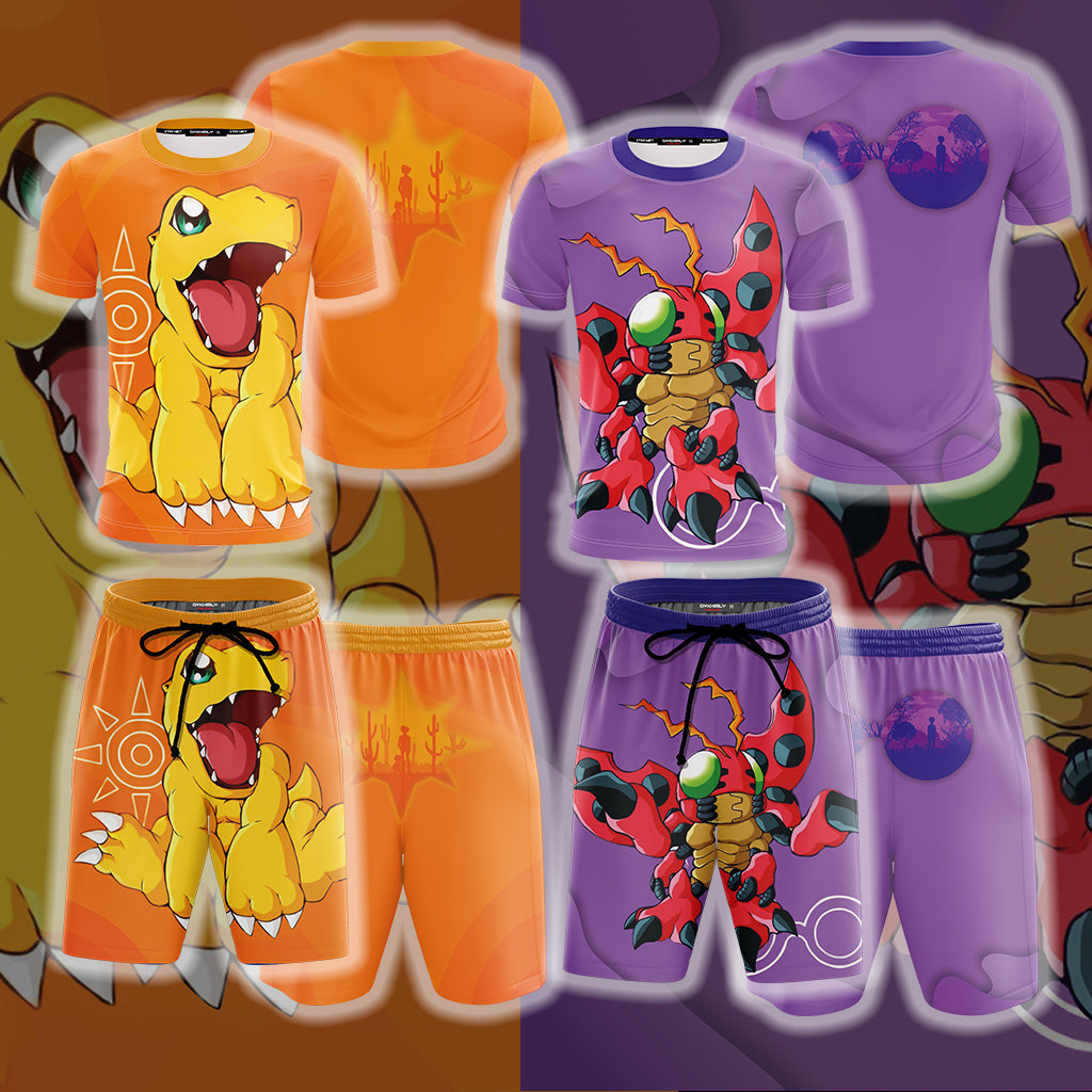 Digimon Tentomon Unisex 3D T-shirt