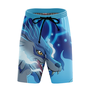 Digimon Garurumon 3D T-shirt Tank Top Hoodie Beach Shorts Joggers   