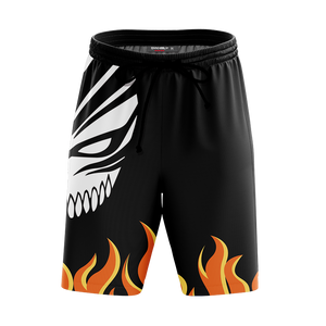 Bleach Ichigo Symbol Unisex 3D Beach Shorts   