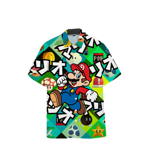 Mario Japan Unisex Hawaiian Shirt   