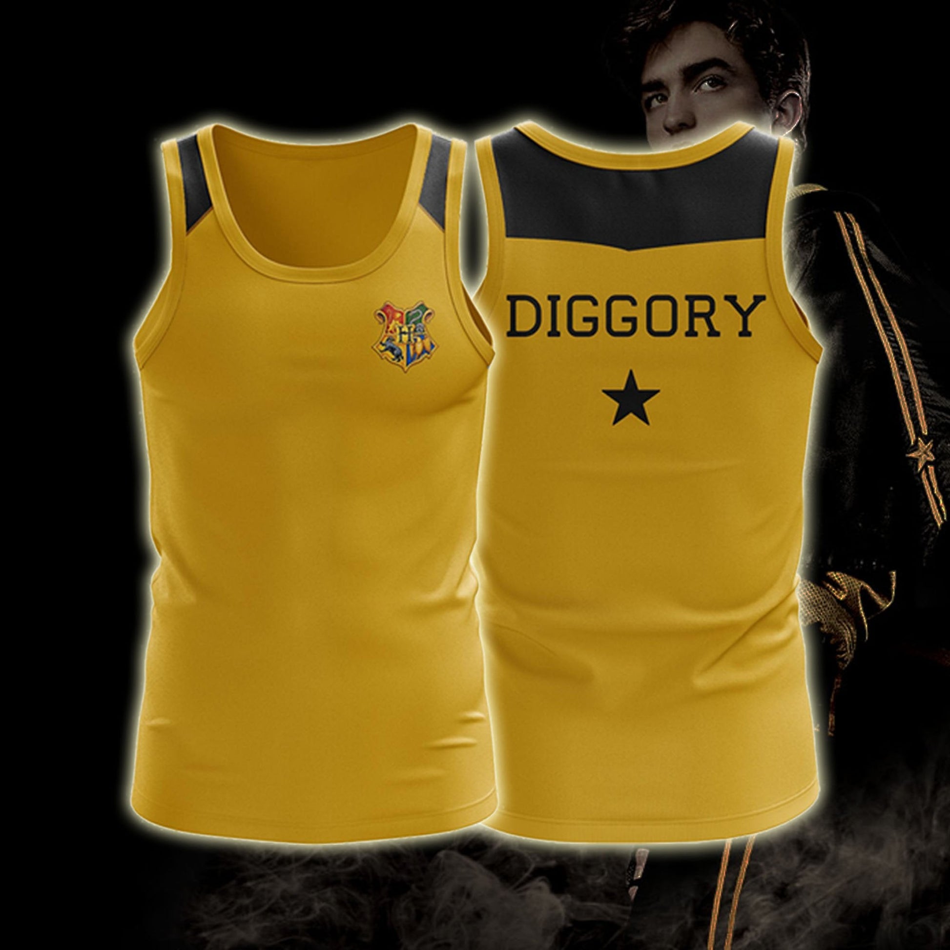Personalized Harry Potter Triwizard Tournament (Diggory) 3D Tank Top S