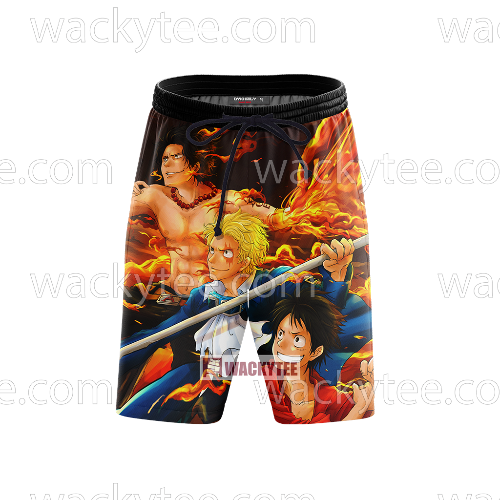 One Piece: Luffy - Ace - Sabo 3D T-shirt