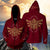 The Legend Of Zelda Wing Crest Zip Up Hoodie S Red 