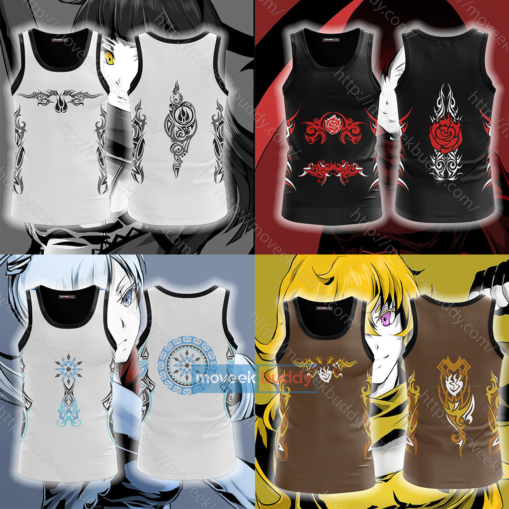 RWBY Yang Xiao Long Symbol Unisex 3D T-shirt