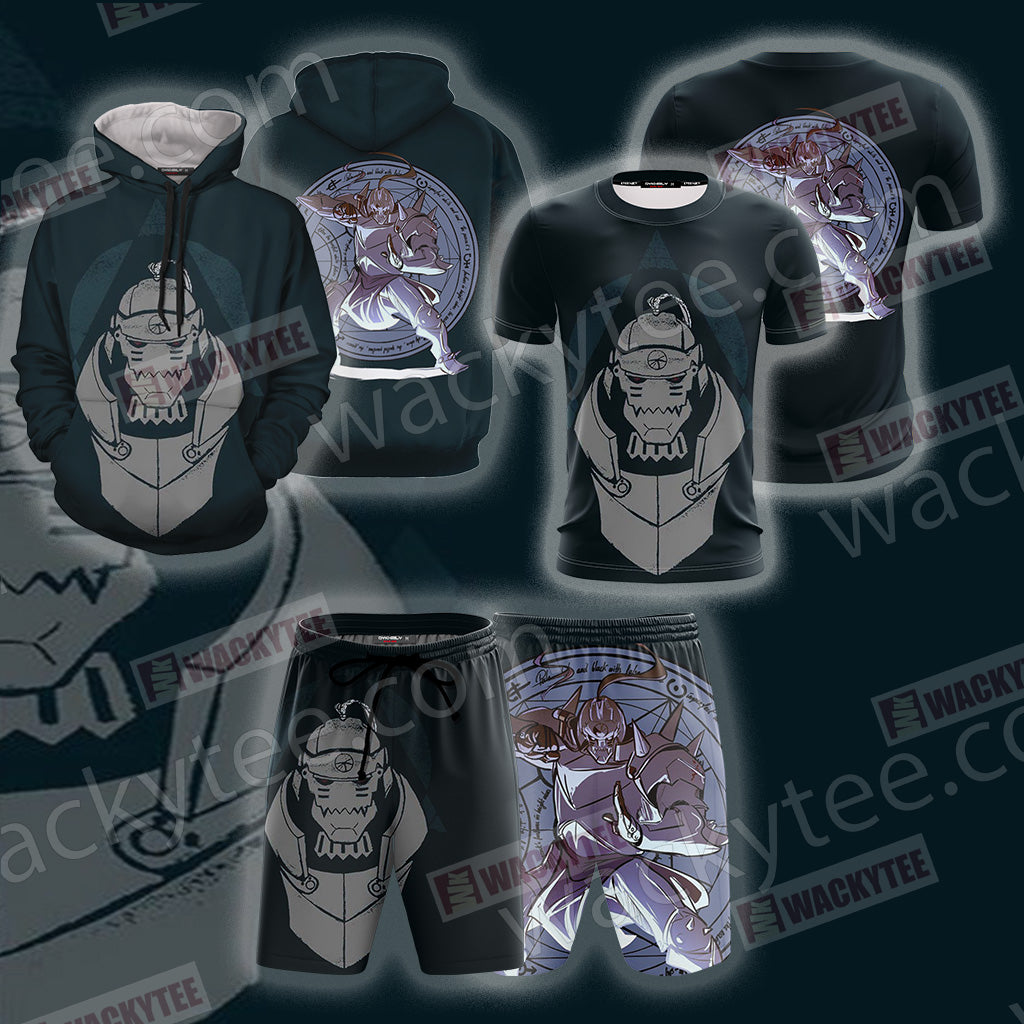 Fullmetal Alchemist Alphonse Elric 3D T-shirt