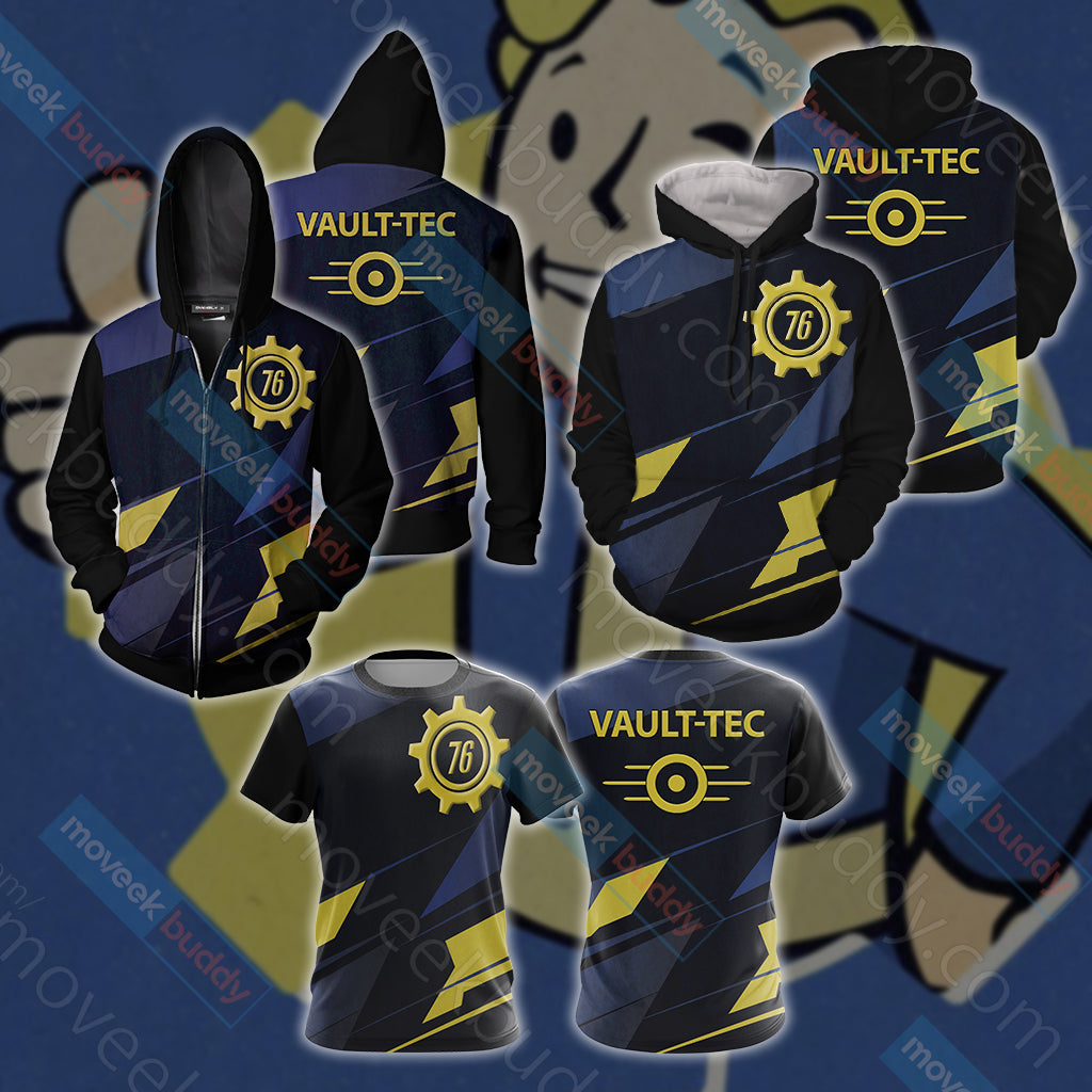 Fallout - Vault-tec Unisex 3D T-shirt