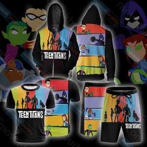 Teen Titans Unisex 3D T-shirt   