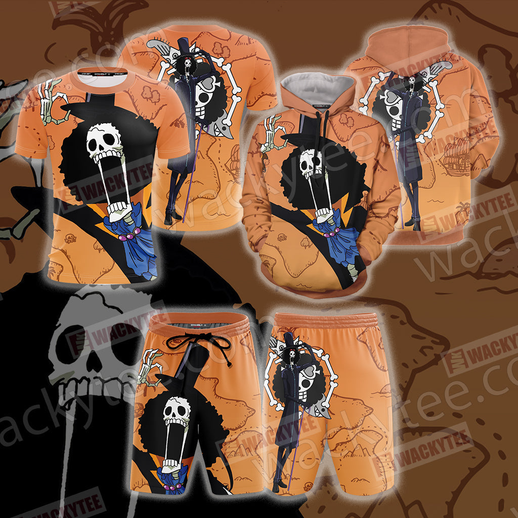 One Piece Soul King Brook Unisex 3D T-shirt