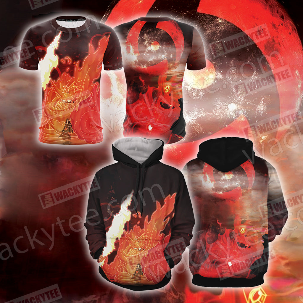Naruto Susanoo's Itachi Unisex 3D T-shirt