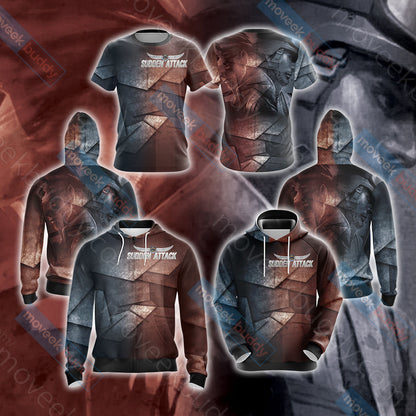 Sudden Attack Unisex 3D T-shirt