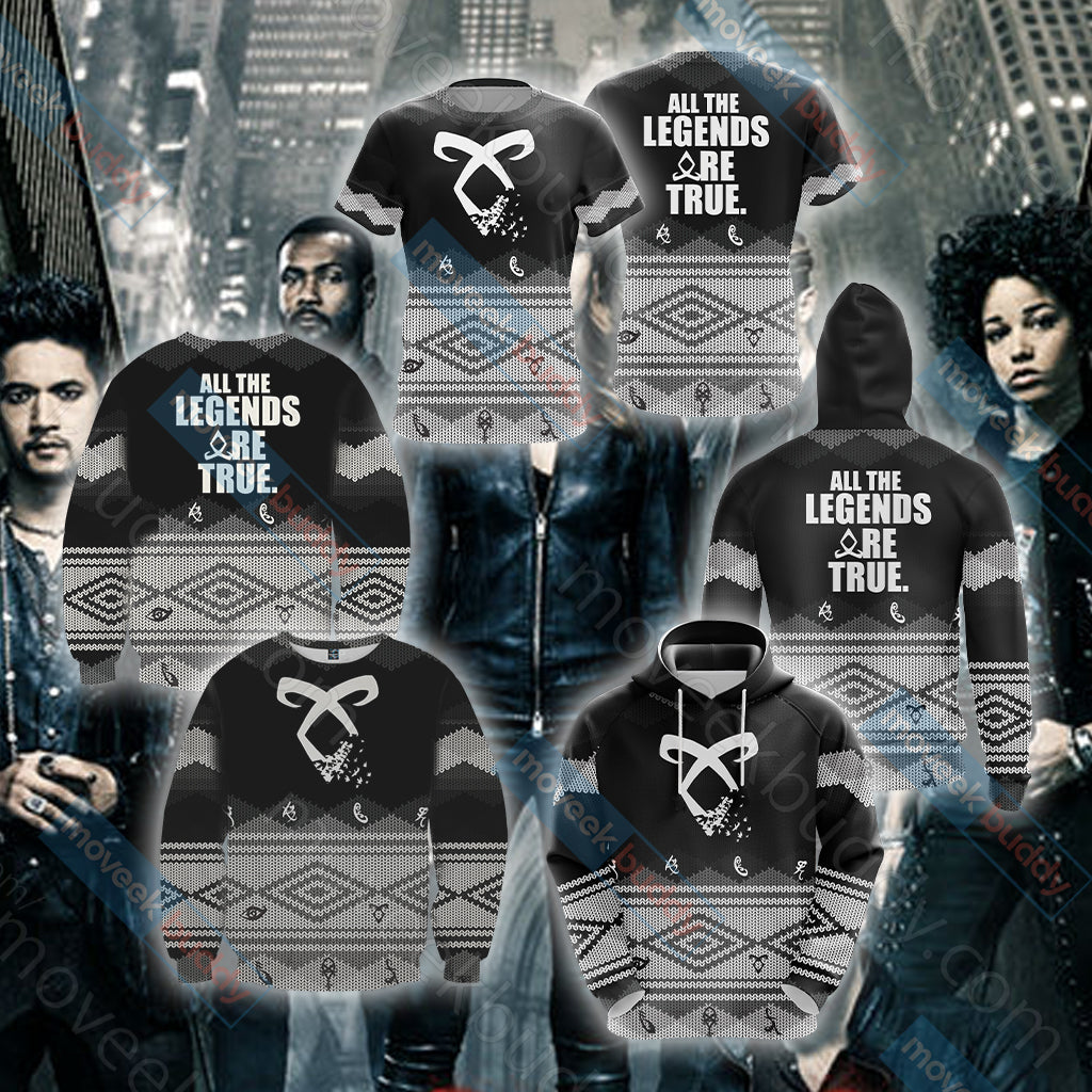 Shadowhunters All Legend Are True Unisex 3D T-shirt