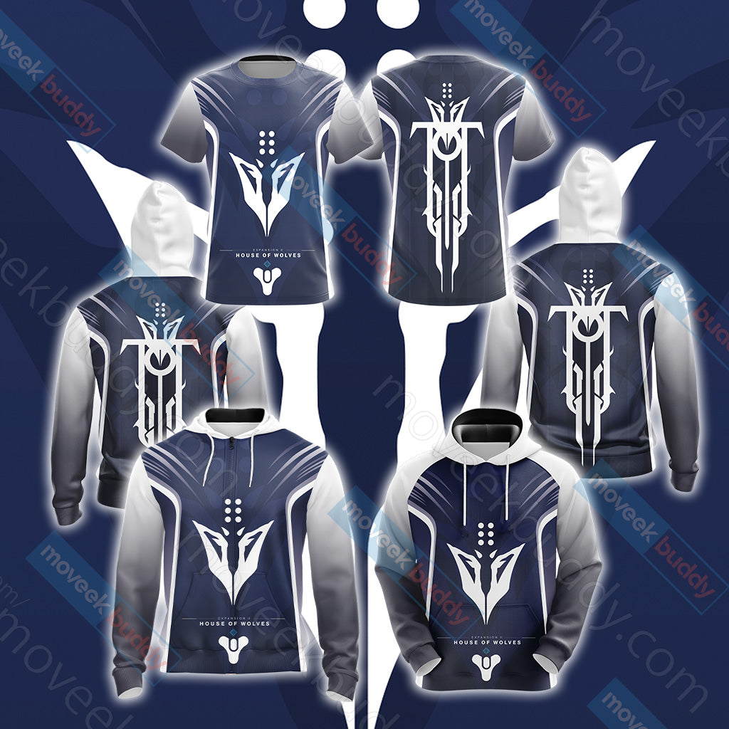 Destiny: House of Wolves New Unisex 3D T-shirt