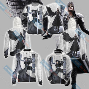 Final Fantasy VII - Sephiroth New Version Unisex 3D T-shirt   