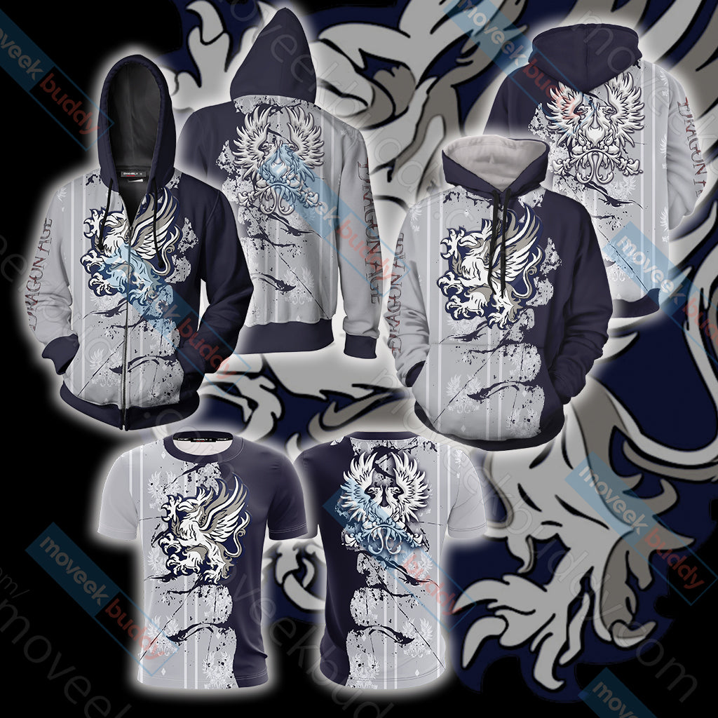 Dragon Age - Grey Warden symbol Unisex 3D T-shirt