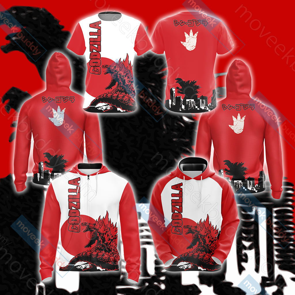Godzilla New Version Unisex 3D T-shirt