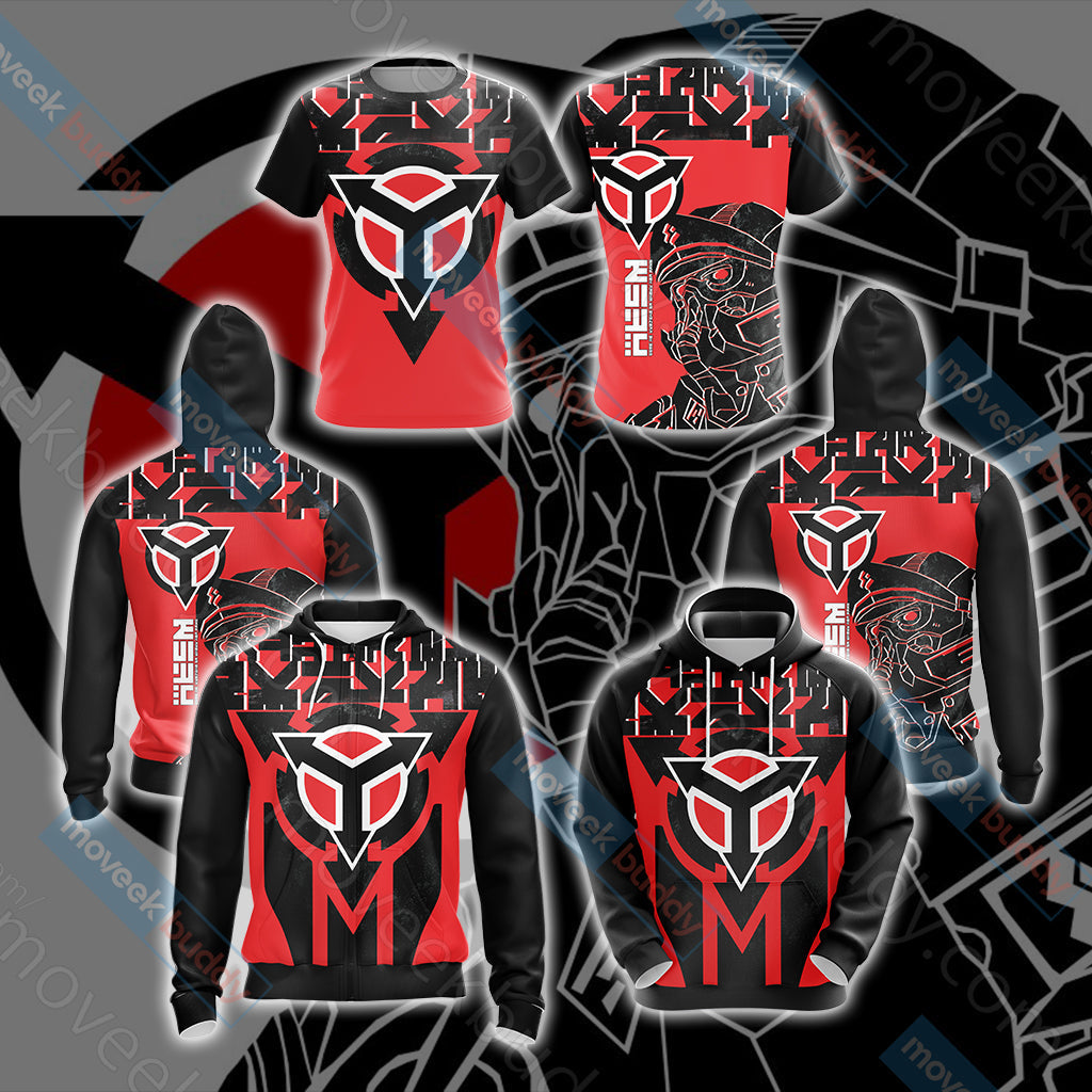 Killzone (series) - Helghan Empire Unisex 3D T-shirt